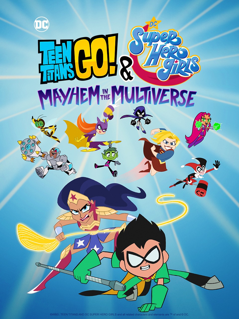 少年泰坦出击DC超级英雄美少女多元宇宙冲击