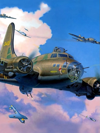 B17孟菲斯美女号轰炸机